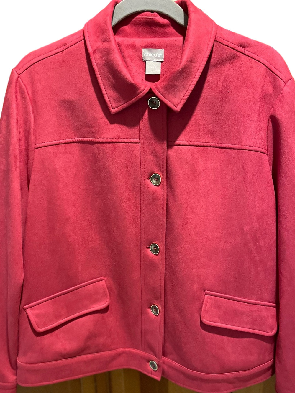 16. WOMENS CHICO’S 3/XL DETAIL JACKET